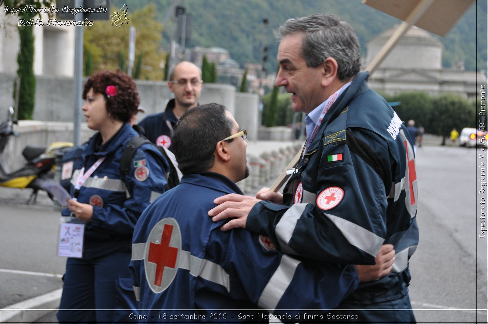 Como - 18 settembre 2010 - Gara Nazionale di Primo Soccorso -  Croce Rossa Italiana - Ispettorato Regionale Volontari del Soccorso Piemonte