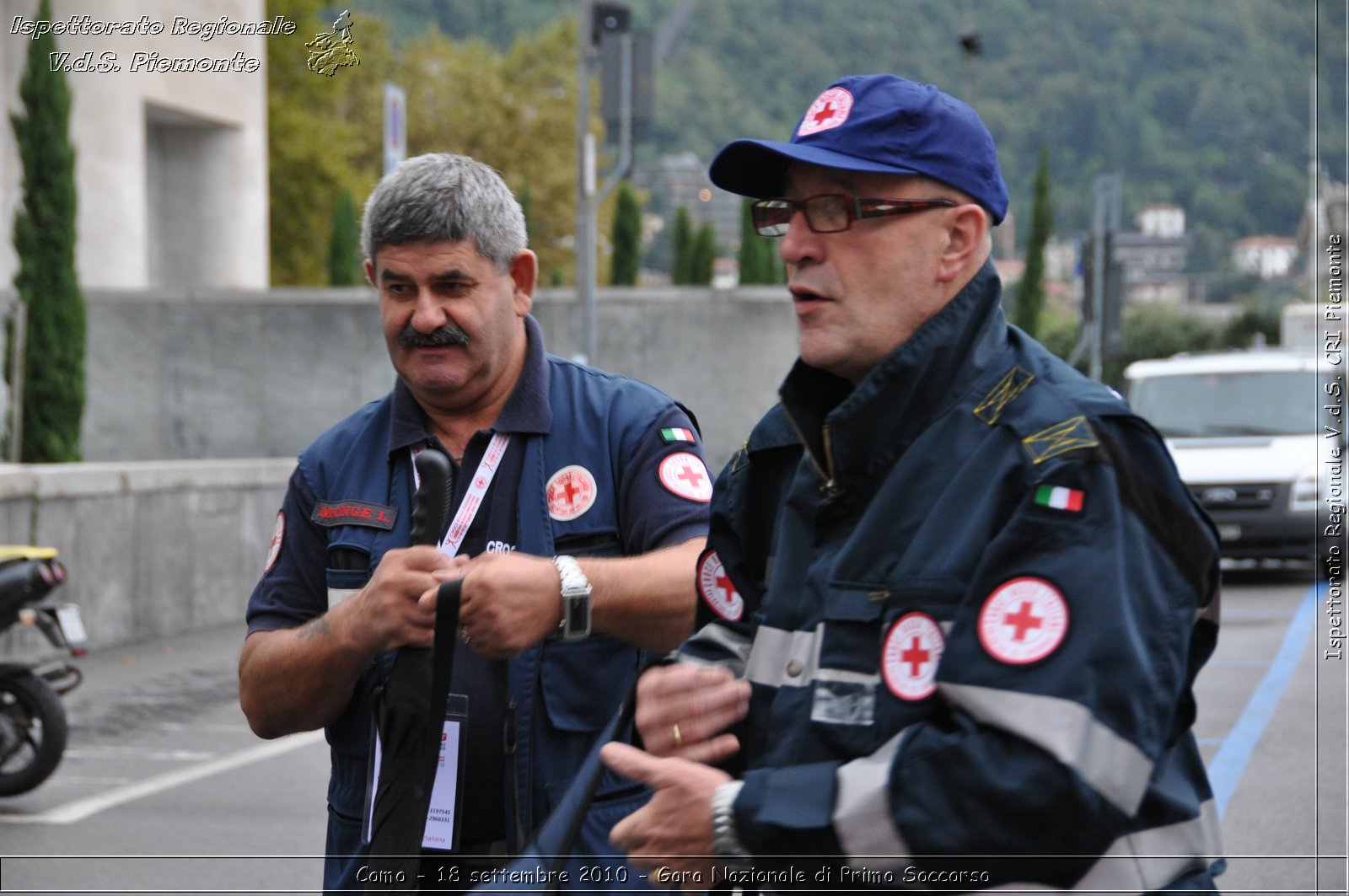 Como - 18 settembre 2010 - Gara Nazionale di Primo Soccorso -  Croce Rossa Italiana - Ispettorato Regionale Volontari del Soccorso Piemonte