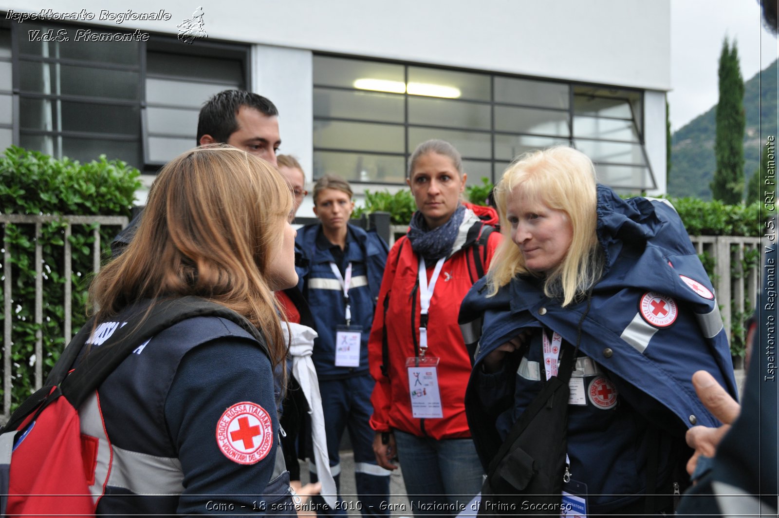 Como - 18 settembre 2010 - Gara Nazionale di Primo Soccorso -  Croce Rossa Italiana - Ispettorato Regionale Volontari del Soccorso Piemonte