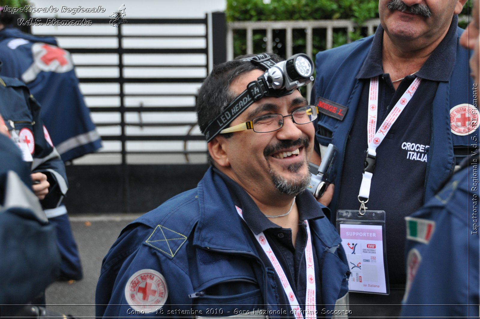 Como - 18 settembre 2010 - Gara Nazionale di Primo Soccorso -  Croce Rossa Italiana - Ispettorato Regionale Volontari del Soccorso Piemonte