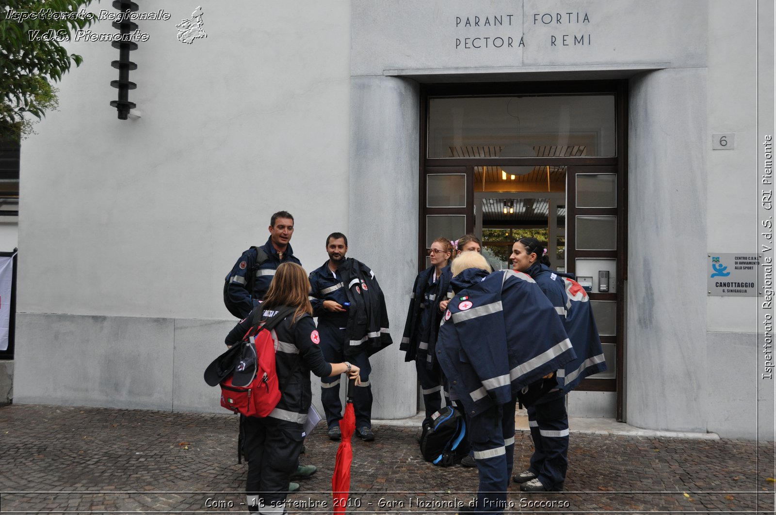 Como - 18 settembre 2010 - Gara Nazionale di Primo Soccorso -  Croce Rossa Italiana - Ispettorato Regionale Volontari del Soccorso Piemonte