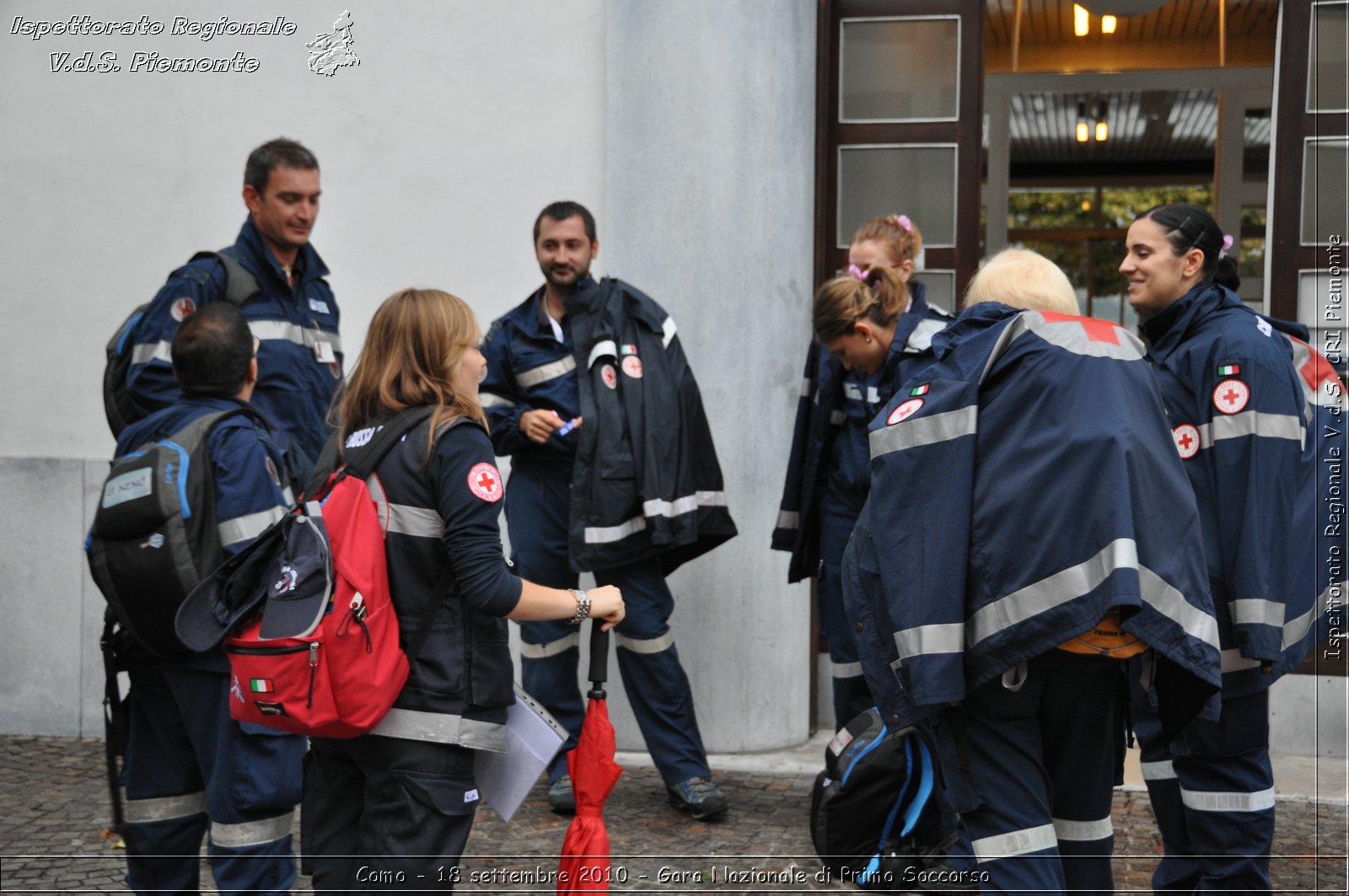 Como - 18 settembre 2010 - Gara Nazionale di Primo Soccorso -  Croce Rossa Italiana - Ispettorato Regionale Volontari del Soccorso Piemonte