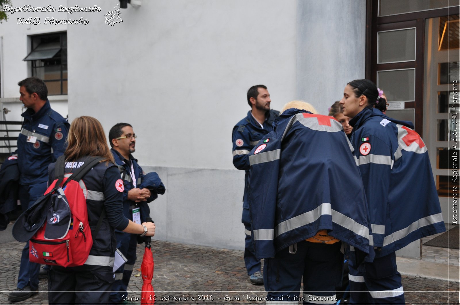 Como - 18 settembre 2010 - Gara Nazionale di Primo Soccorso -  Croce Rossa Italiana - Ispettorato Regionale Volontari del Soccorso Piemonte