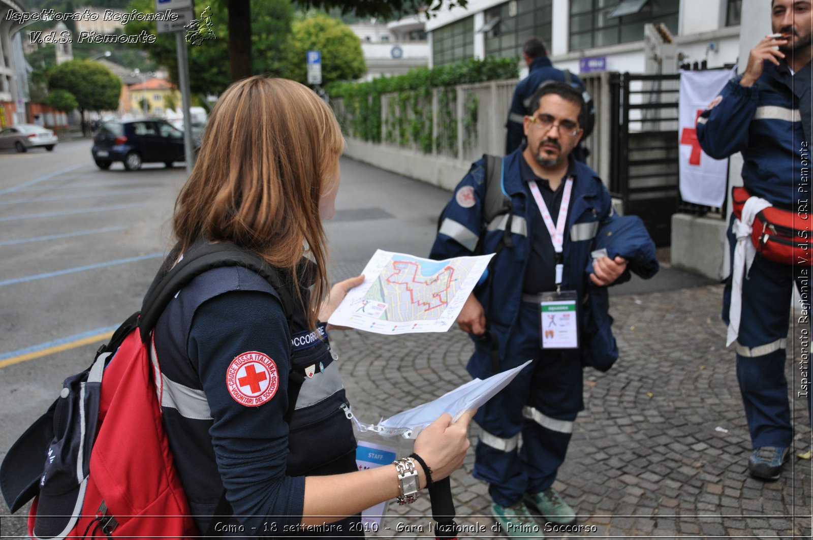 Como - 18 settembre 2010 - Gara Nazionale di Primo Soccorso -  Croce Rossa Italiana - Ispettorato Regionale Volontari del Soccorso Piemonte