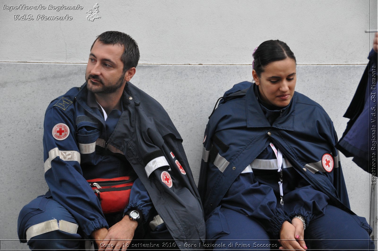 Como - 18 settembre 2010 - Gara Nazionale di Primo Soccorso -  Croce Rossa Italiana - Ispettorato Regionale Volontari del Soccorso Piemonte