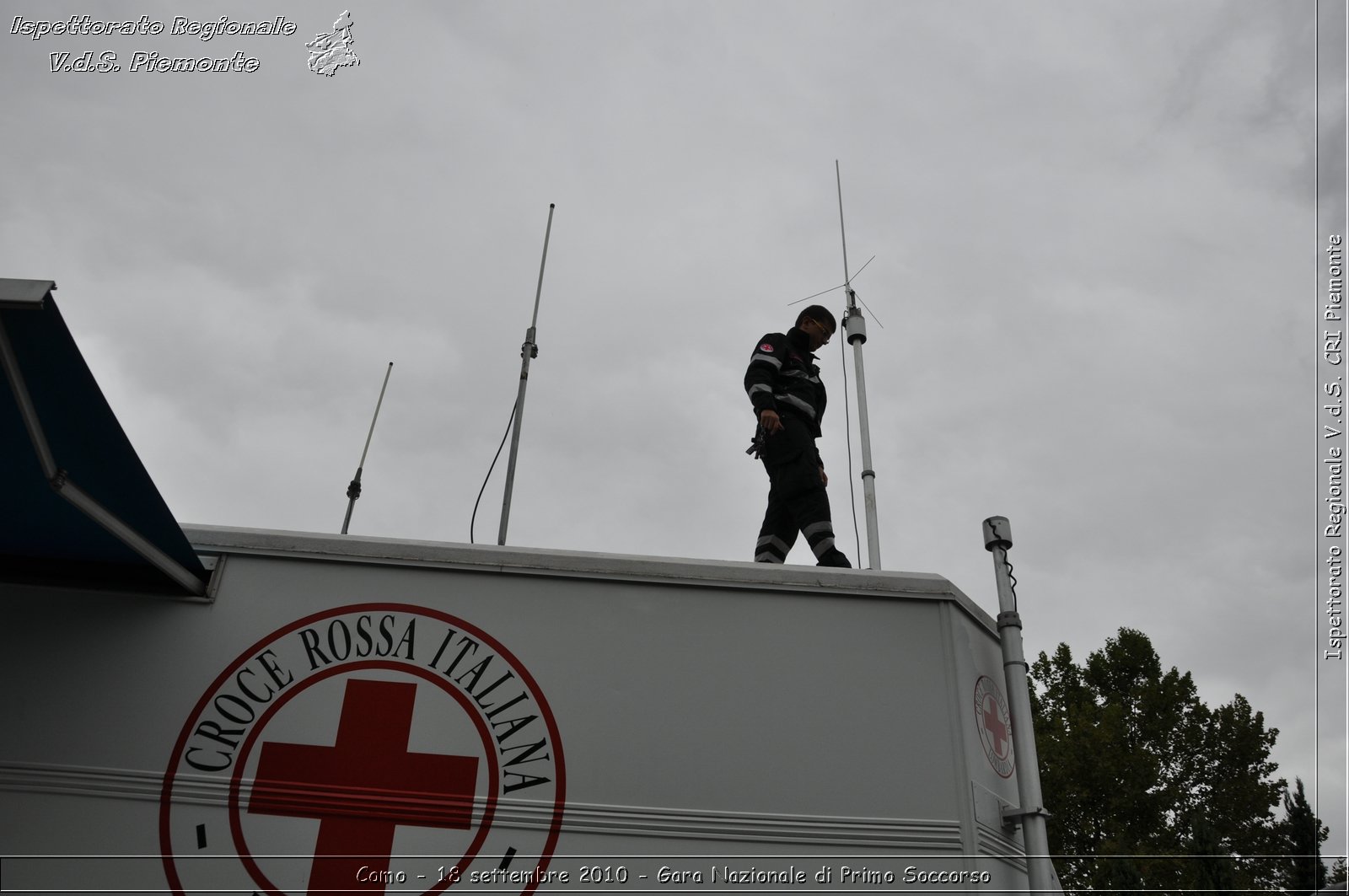 Como - 18 settembre 2010 - Gara Nazionale di Primo Soccorso -  Croce Rossa Italiana - Ispettorato Regionale Volontari del Soccorso Piemonte