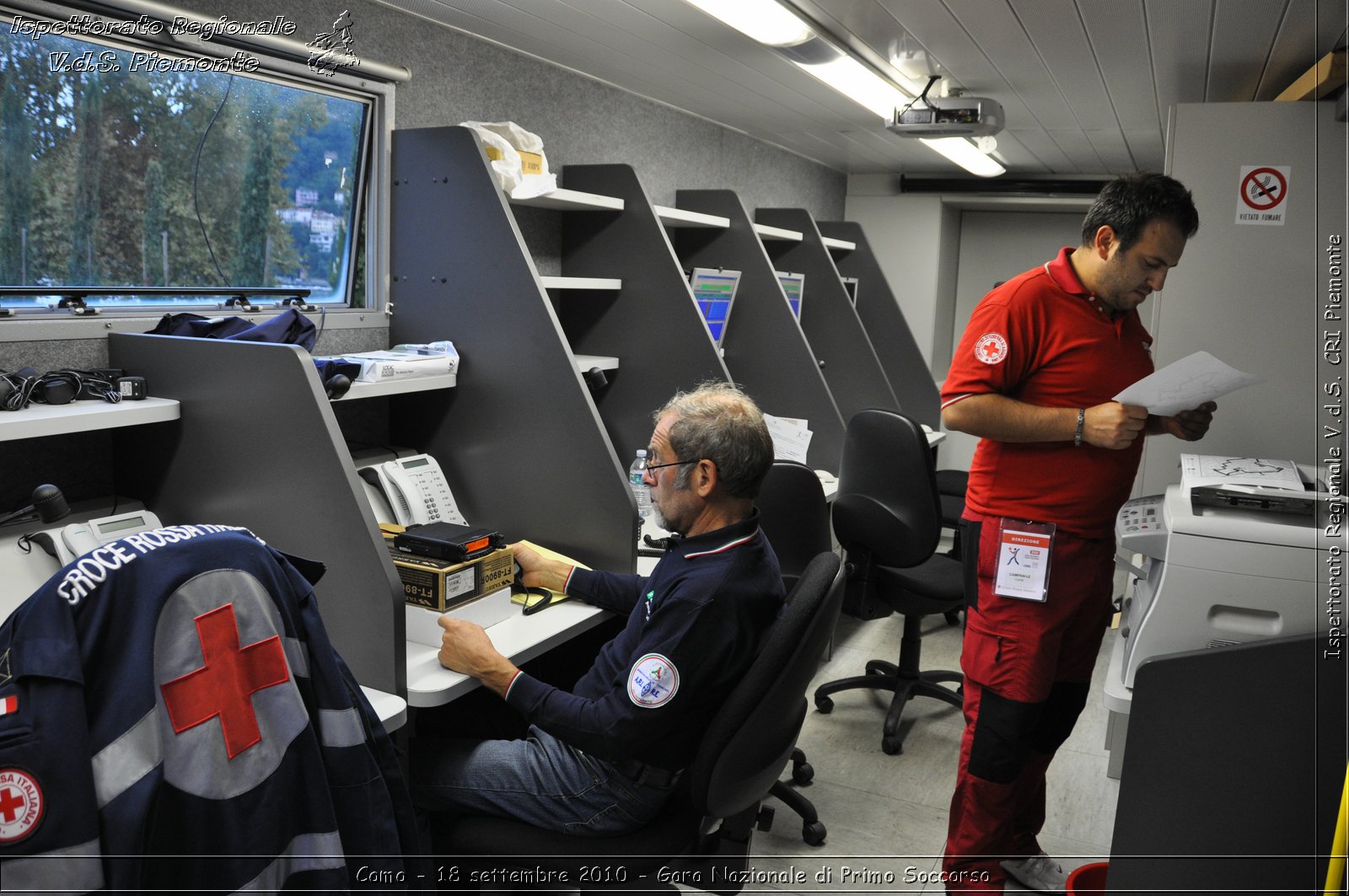 Como - 18 settembre 2010 - Gara Nazionale di Primo Soccorso -  Croce Rossa Italiana - Ispettorato Regionale Volontari del Soccorso Piemonte