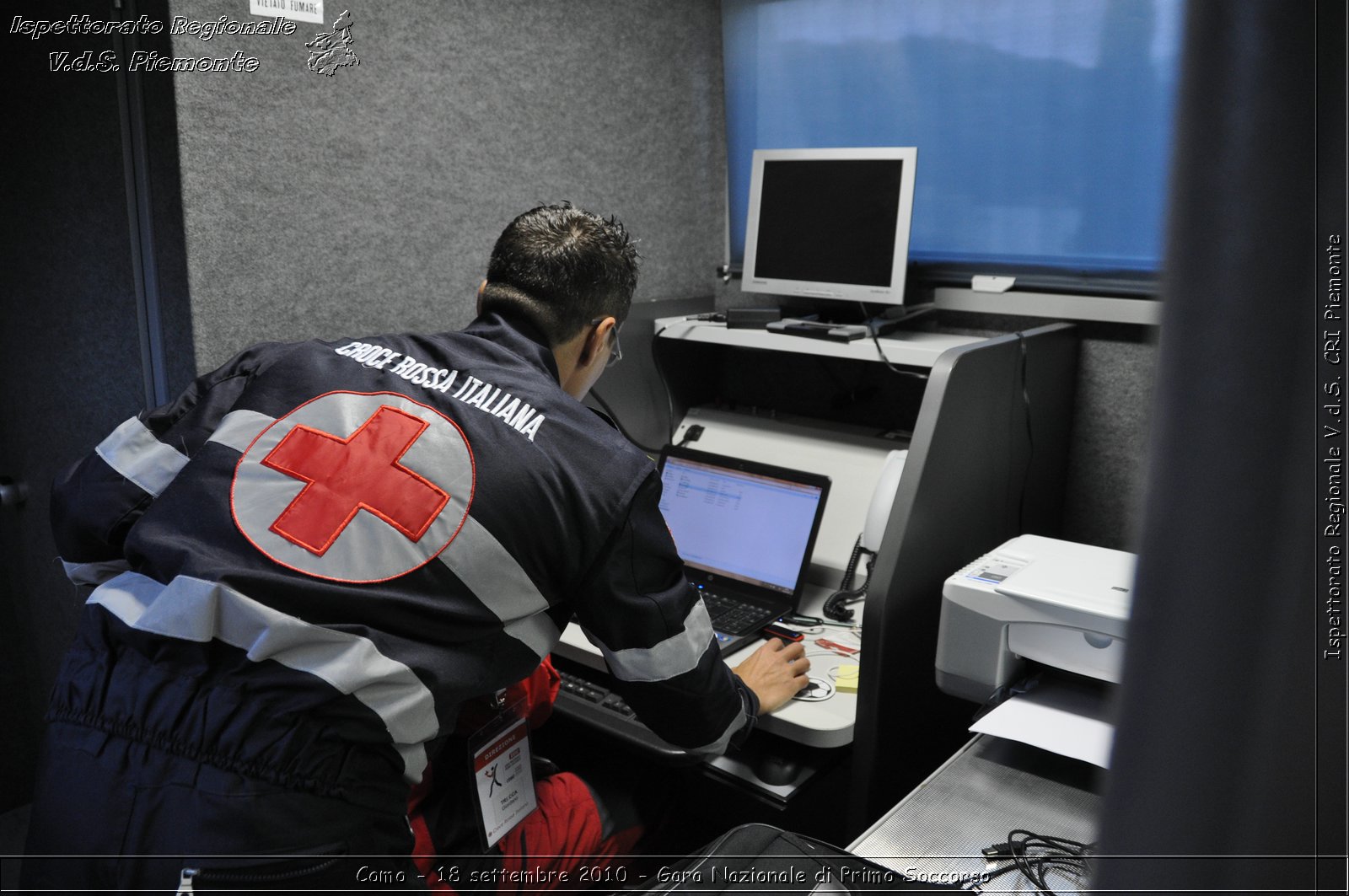 Como - 18 settembre 2010 - Gara Nazionale di Primo Soccorso -  Croce Rossa Italiana - Ispettorato Regionale Volontari del Soccorso Piemonte