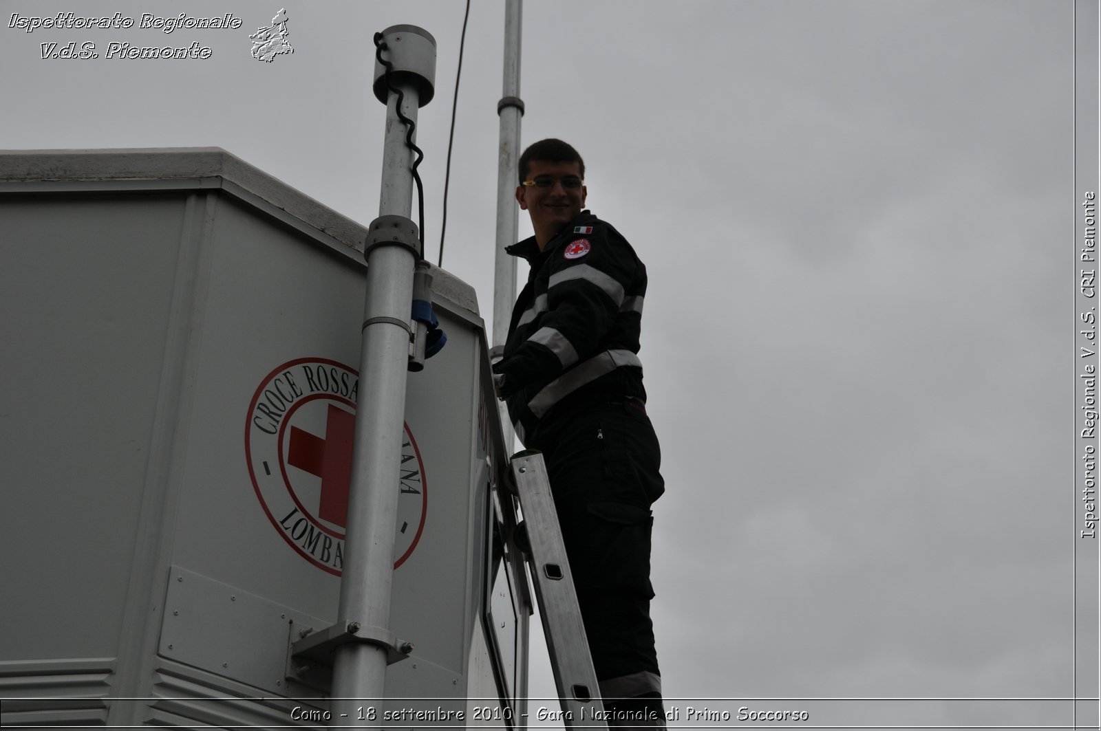 Como - 18 settembre 2010 - Gara Nazionale di Primo Soccorso -  Croce Rossa Italiana - Ispettorato Regionale Volontari del Soccorso Piemonte