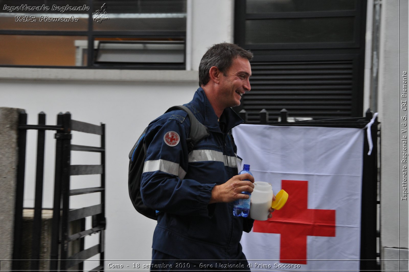 Como - 18 settembre 2010 - Gara Nazionale di Primo Soccorso -  Croce Rossa Italiana - Ispettorato Regionale Volontari del Soccorso Piemonte