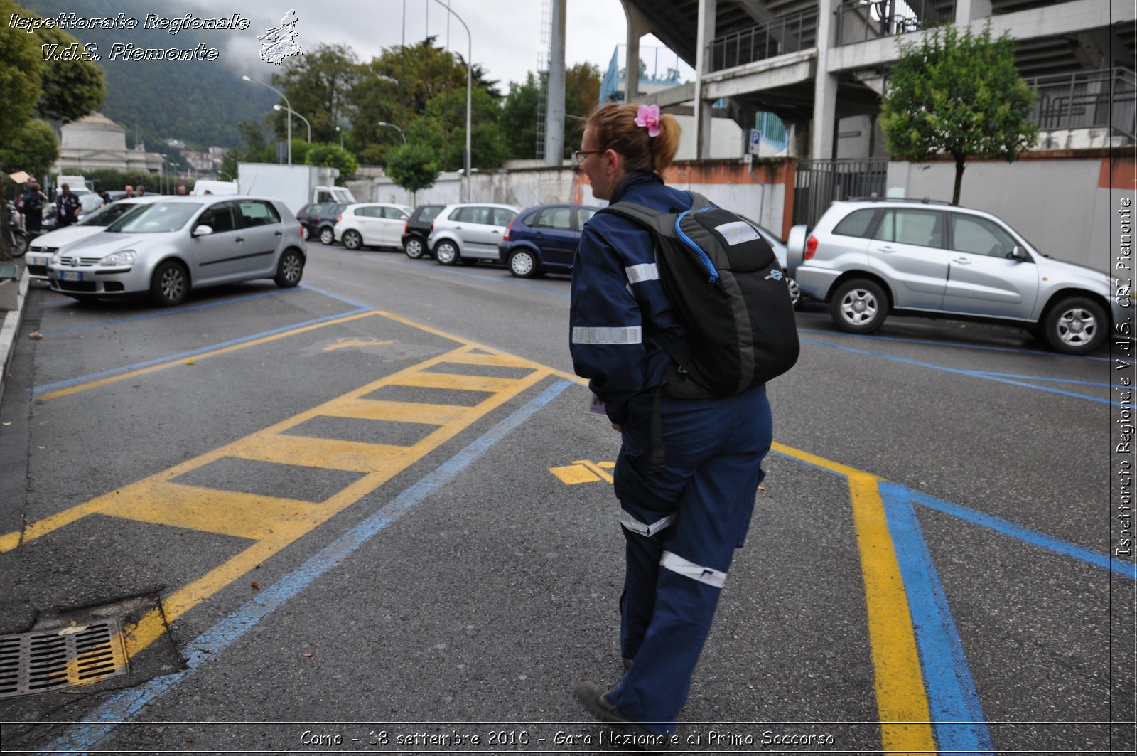 Como - 18 settembre 2010 - Gara Nazionale di Primo Soccorso -  Croce Rossa Italiana - Ispettorato Regionale Volontari del Soccorso Piemonte