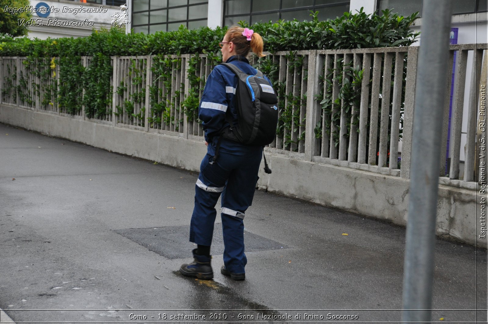 Como - 18 settembre 2010 - Gara Nazionale di Primo Soccorso -  Croce Rossa Italiana - Ispettorato Regionale Volontari del Soccorso Piemonte