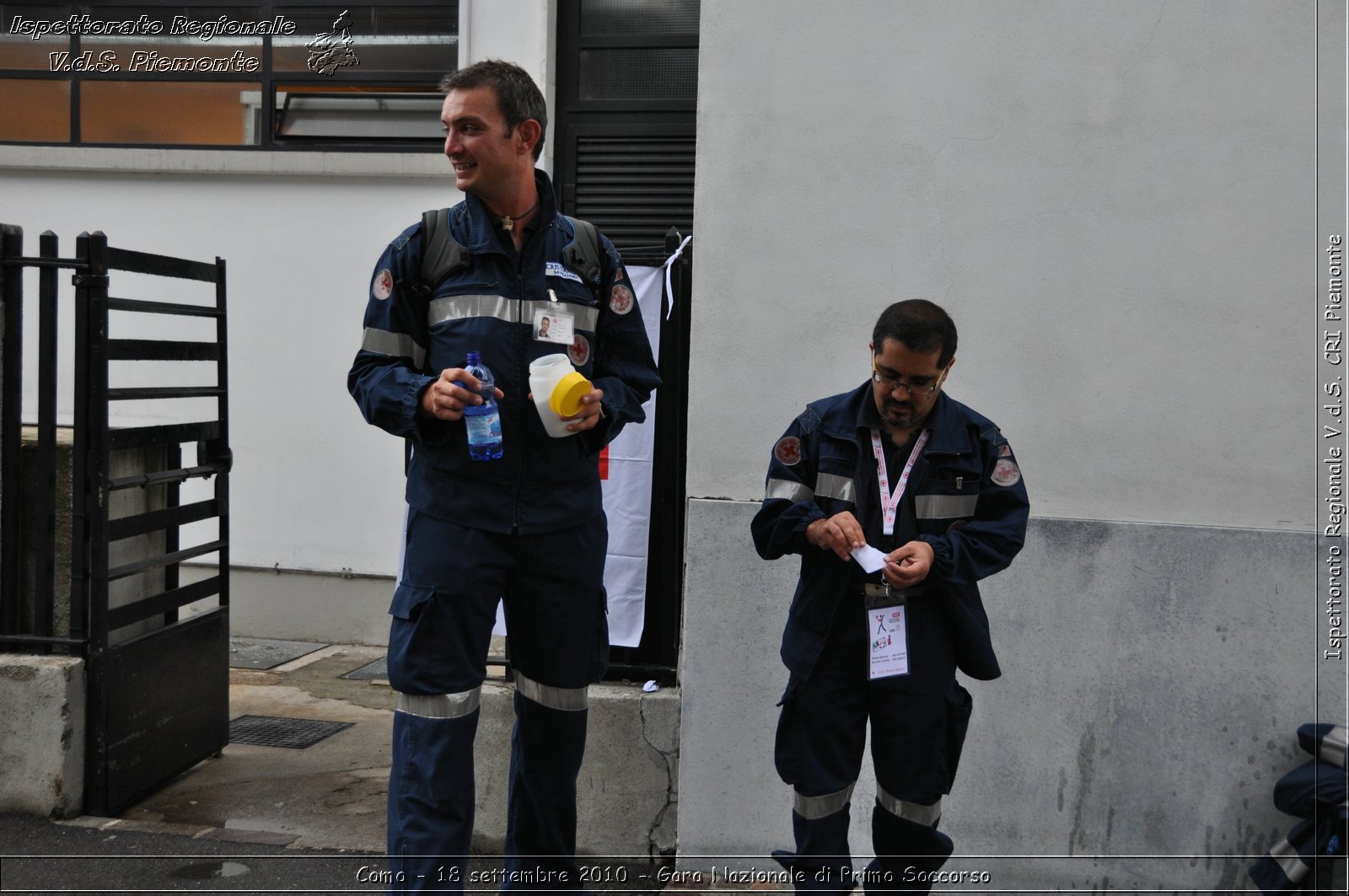 Como - 18 settembre 2010 - Gara Nazionale di Primo Soccorso -  Croce Rossa Italiana - Ispettorato Regionale Volontari del Soccorso Piemonte