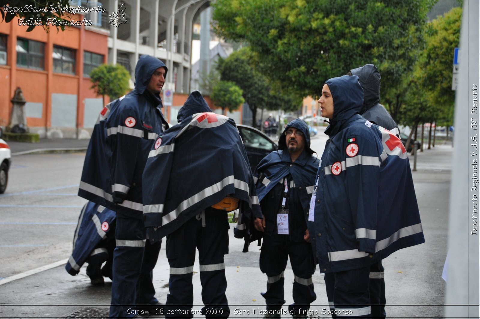 Como - 18 settembre 2010 - Gara Nazionale di Primo Soccorso -  Croce Rossa Italiana - Ispettorato Regionale Volontari del Soccorso Piemonte