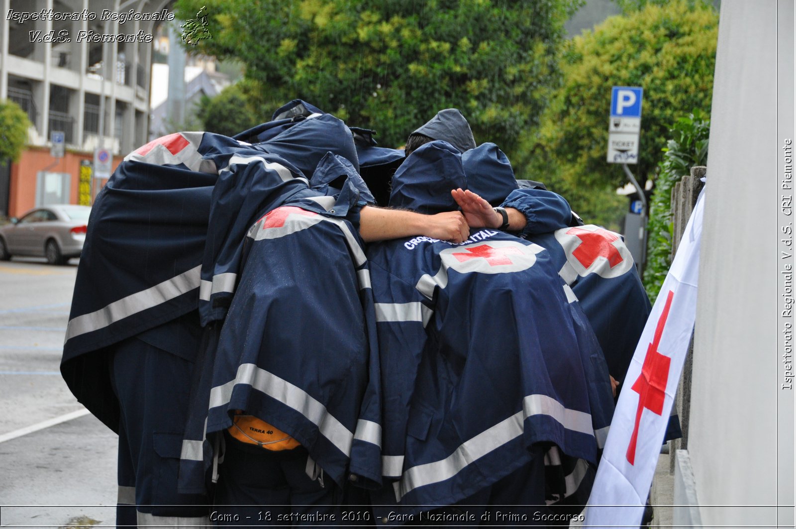 Como - 18 settembre 2010 - Gara Nazionale di Primo Soccorso -  Croce Rossa Italiana - Ispettorato Regionale Volontari del Soccorso Piemonte