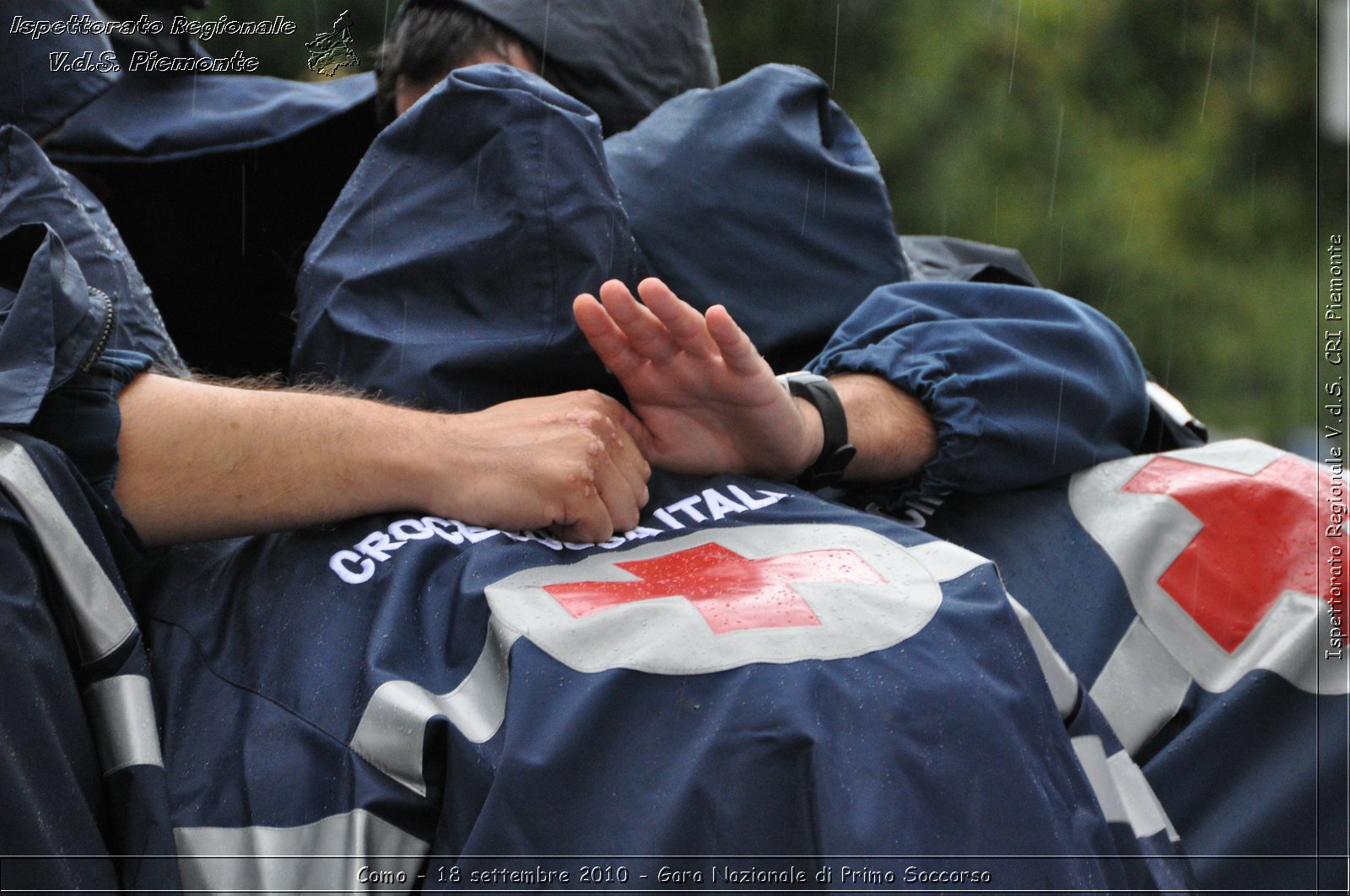 Como - 18 settembre 2010 - Gara Nazionale di Primo Soccorso -  Croce Rossa Italiana - Ispettorato Regionale Volontari del Soccorso Piemonte