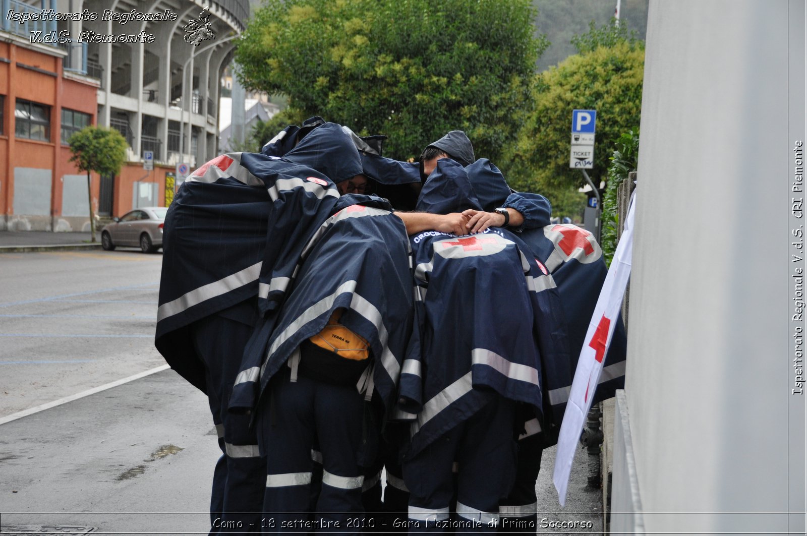 Como - 18 settembre 2010 - Gara Nazionale di Primo Soccorso -  Croce Rossa Italiana - Ispettorato Regionale Volontari del Soccorso Piemonte