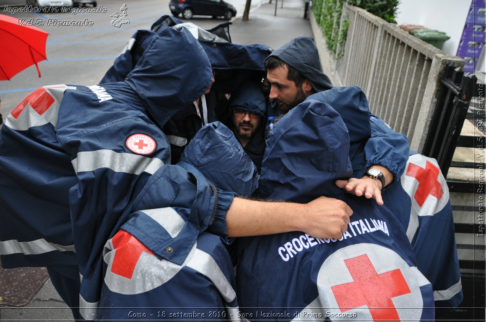 Como - 18 settembre 2010 - Gara Nazionale di Primo Soccorso -  Croce Rossa Italiana - Ispettorato Regionale Volontari del Soccorso Piemonte