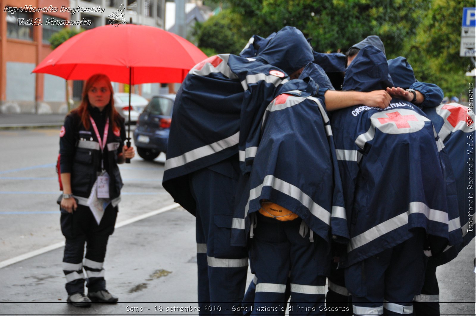 Como - 18 settembre 2010 - Gara Nazionale di Primo Soccorso -  Croce Rossa Italiana - Ispettorato Regionale Volontari del Soccorso Piemonte