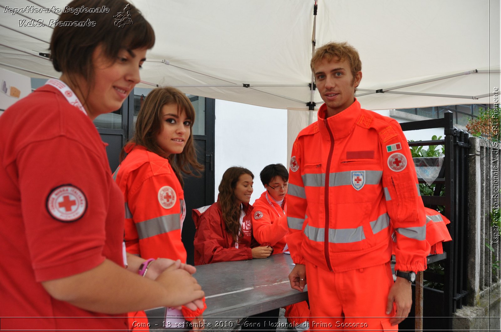 Como - 18 settembre 2010 - Gara Nazionale di Primo Soccorso -  Croce Rossa Italiana - Ispettorato Regionale Volontari del Soccorso Piemonte