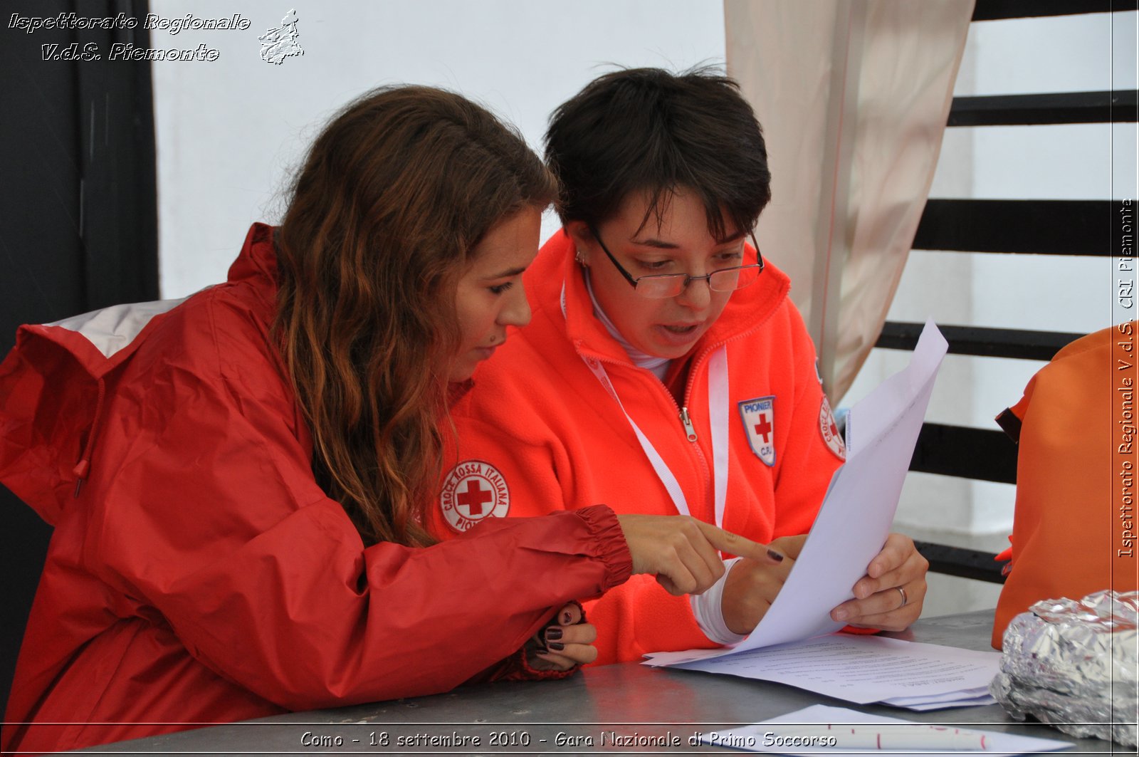 Como - 18 settembre 2010 - Gara Nazionale di Primo Soccorso -  Croce Rossa Italiana - Ispettorato Regionale Volontari del Soccorso Piemonte