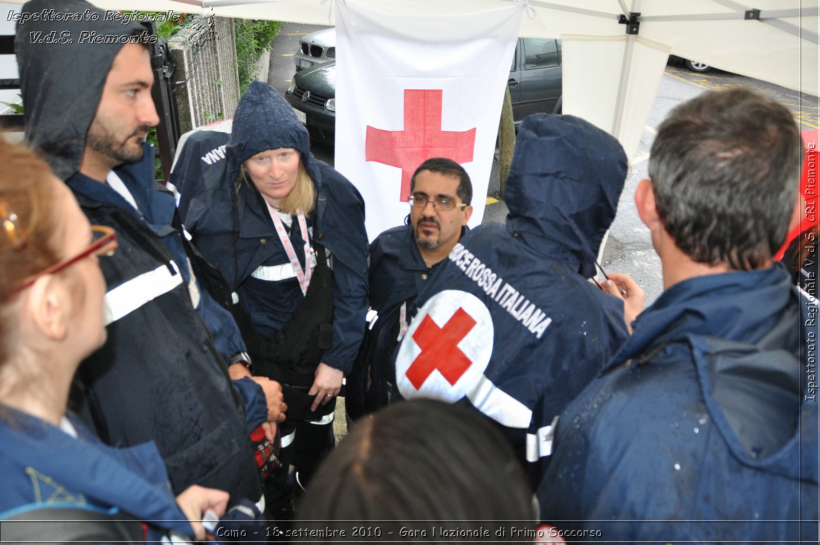 Como - 18 settembre 2010 - Gara Nazionale di Primo Soccorso -  Croce Rossa Italiana - Ispettorato Regionale Volontari del Soccorso Piemonte