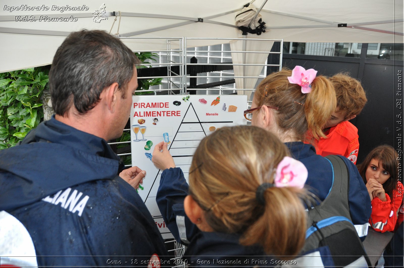 Como - 18 settembre 2010 - Gara Nazionale di Primo Soccorso -  Croce Rossa Italiana - Ispettorato Regionale Volontari del Soccorso Piemonte