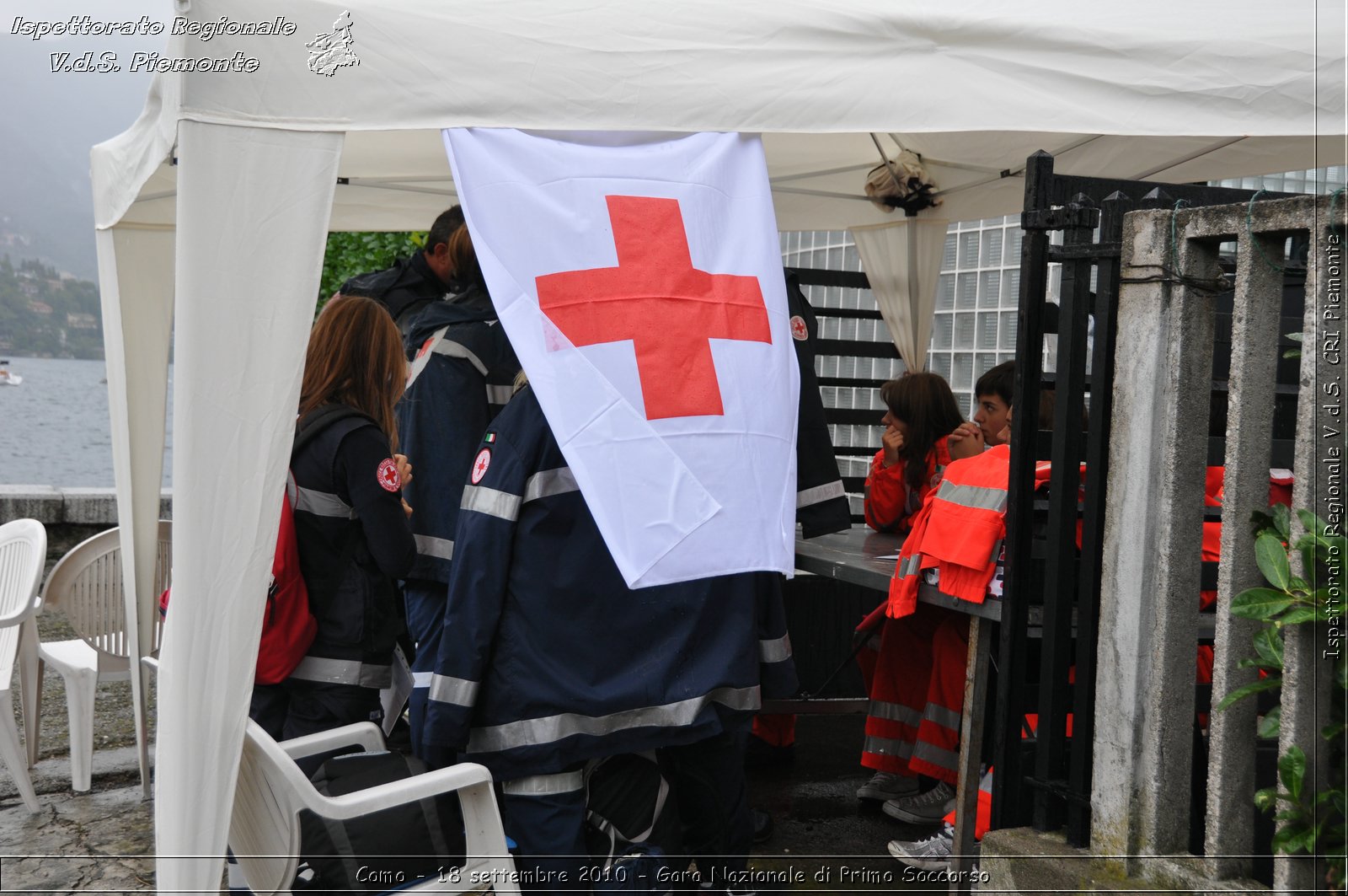 Como - 18 settembre 2010 - Gara Nazionale di Primo Soccorso -  Croce Rossa Italiana - Ispettorato Regionale Volontari del Soccorso Piemonte