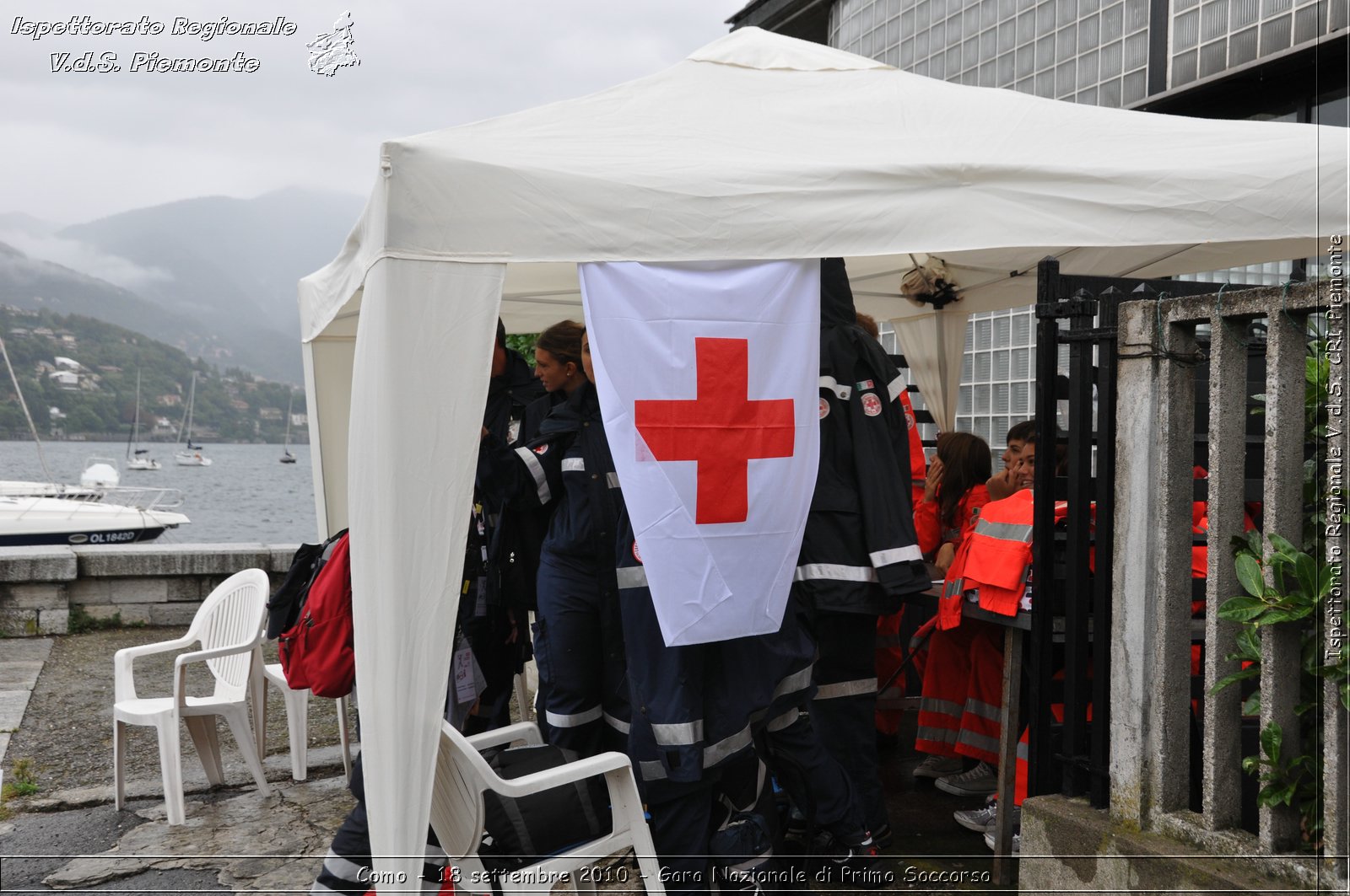 Como - 18 settembre 2010 - Gara Nazionale di Primo Soccorso -  Croce Rossa Italiana - Ispettorato Regionale Volontari del Soccorso Piemonte