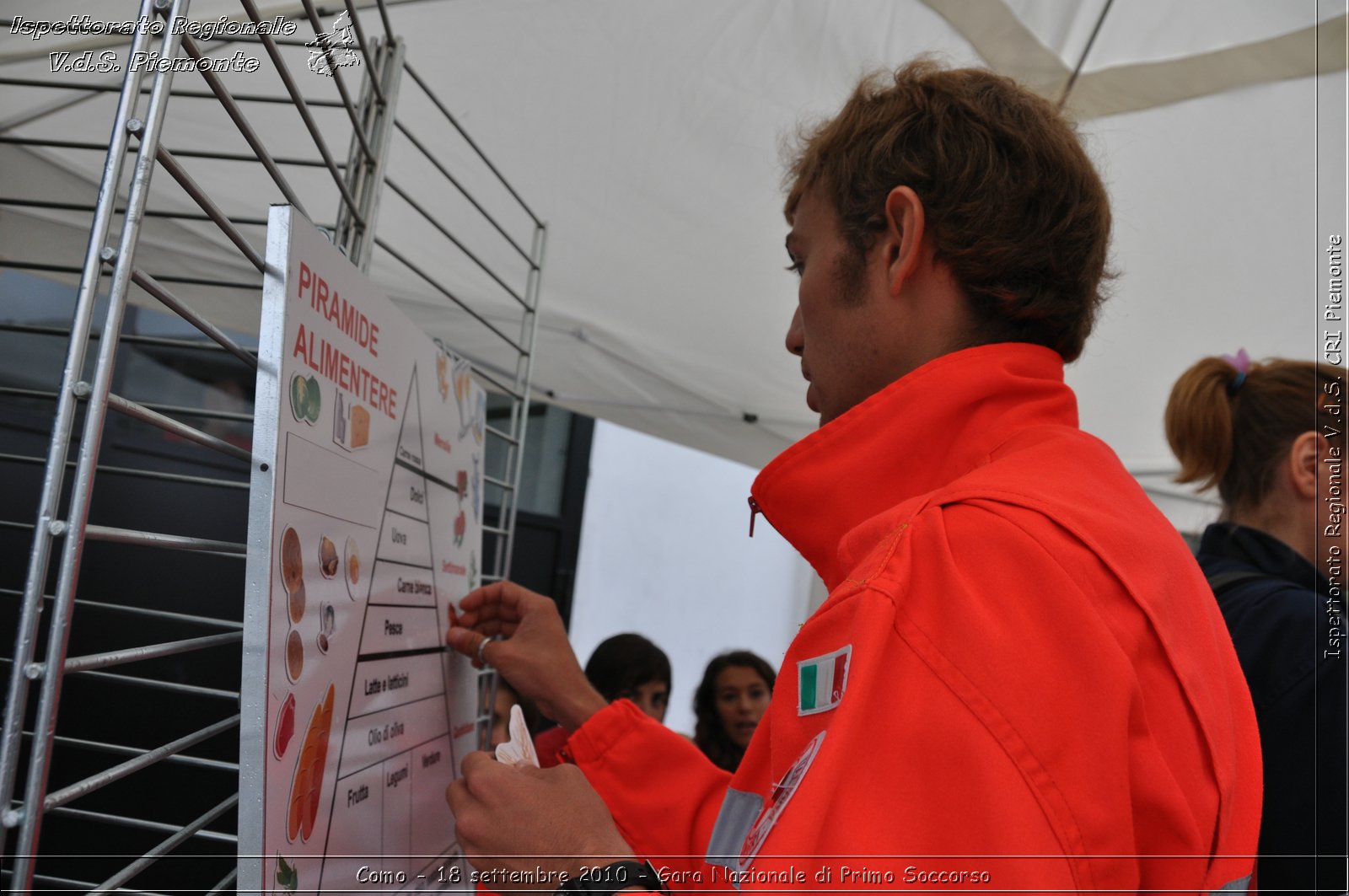 Como - 18 settembre 2010 - Gara Nazionale di Primo Soccorso -  Croce Rossa Italiana - Ispettorato Regionale Volontari del Soccorso Piemonte