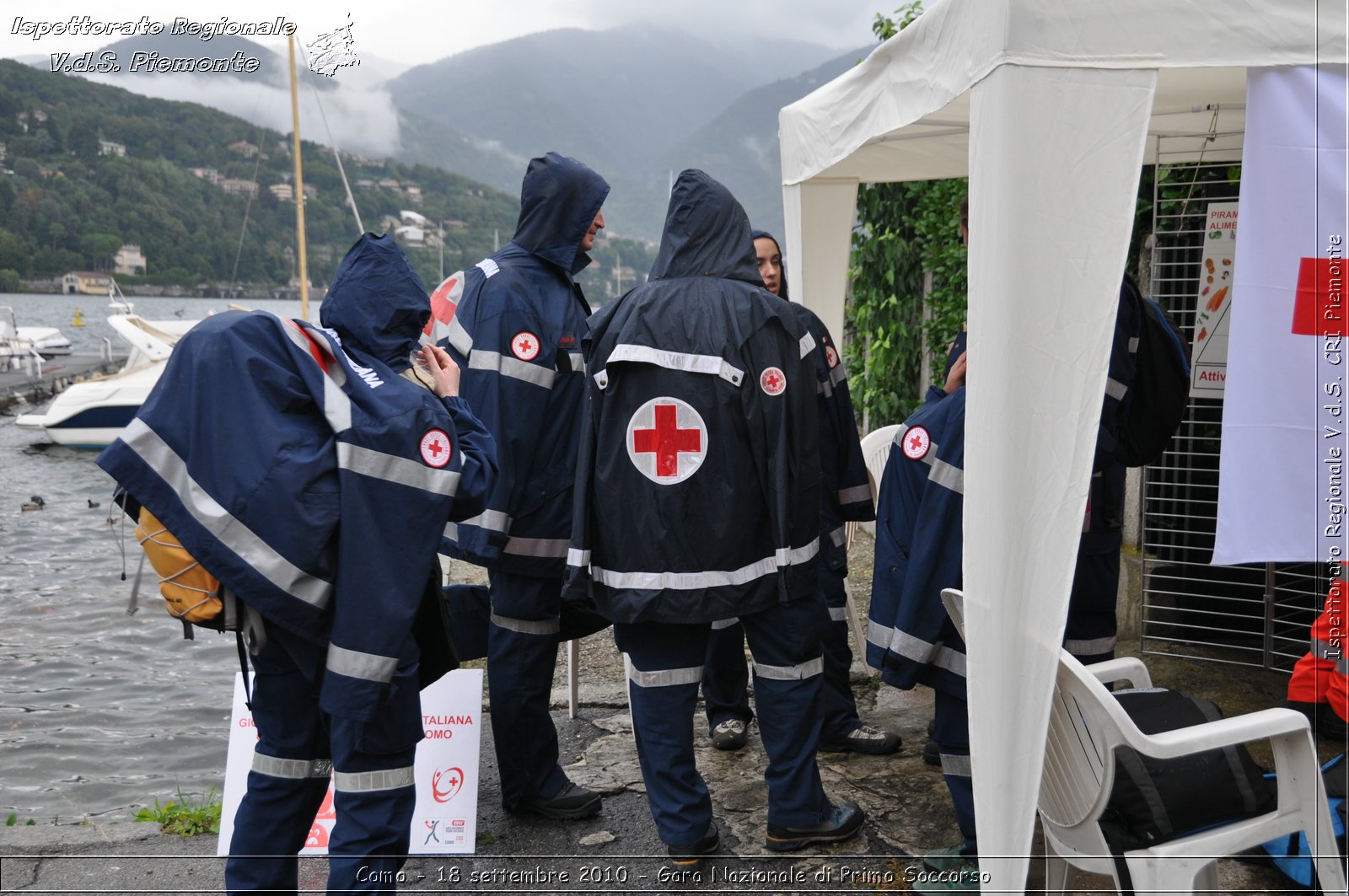 Como - 18 settembre 2010 - Gara Nazionale di Primo Soccorso -  Croce Rossa Italiana - Ispettorato Regionale Volontari del Soccorso Piemonte