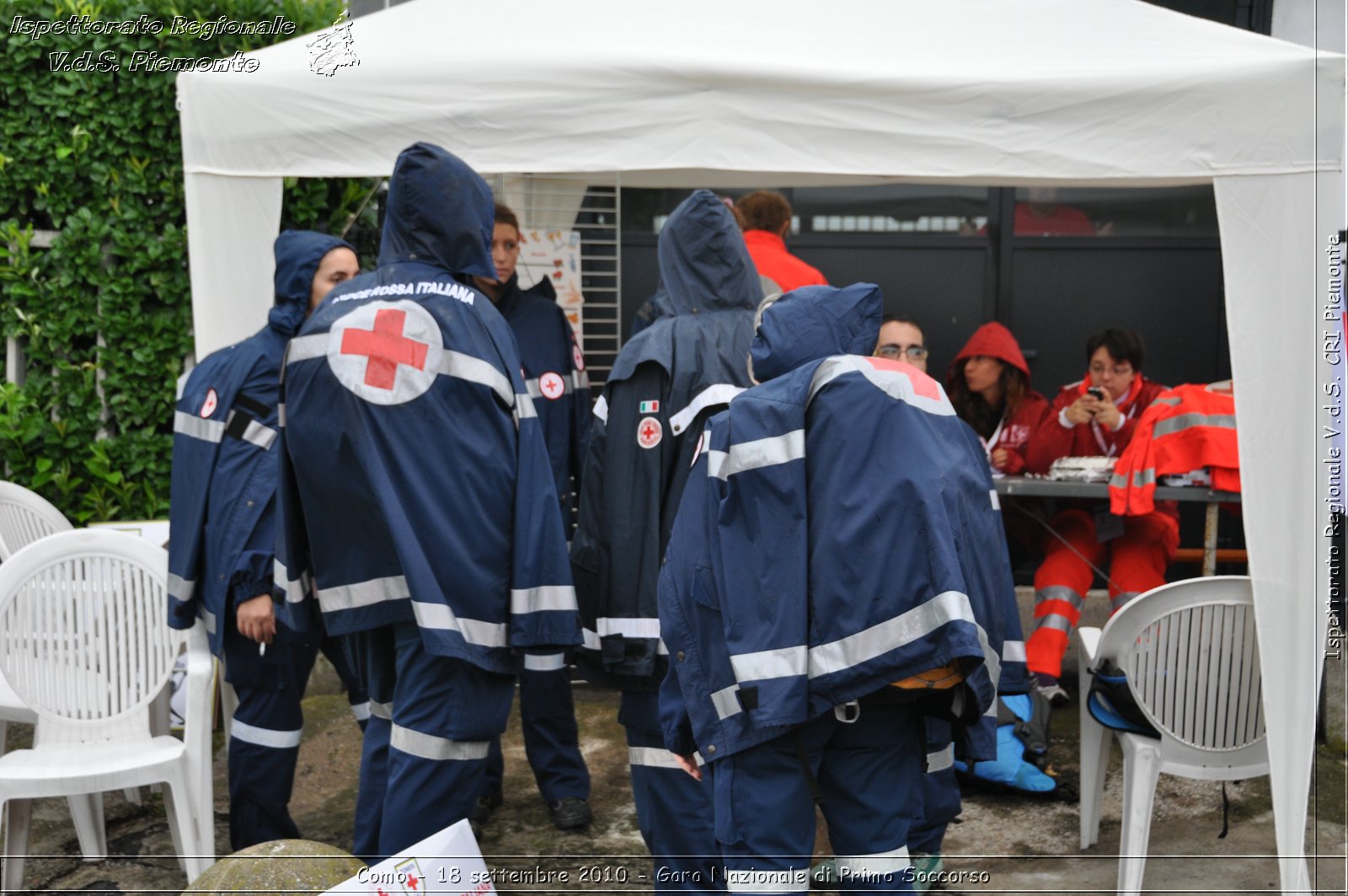 Como - 18 settembre 2010 - Gara Nazionale di Primo Soccorso -  Croce Rossa Italiana - Ispettorato Regionale Volontari del Soccorso Piemonte