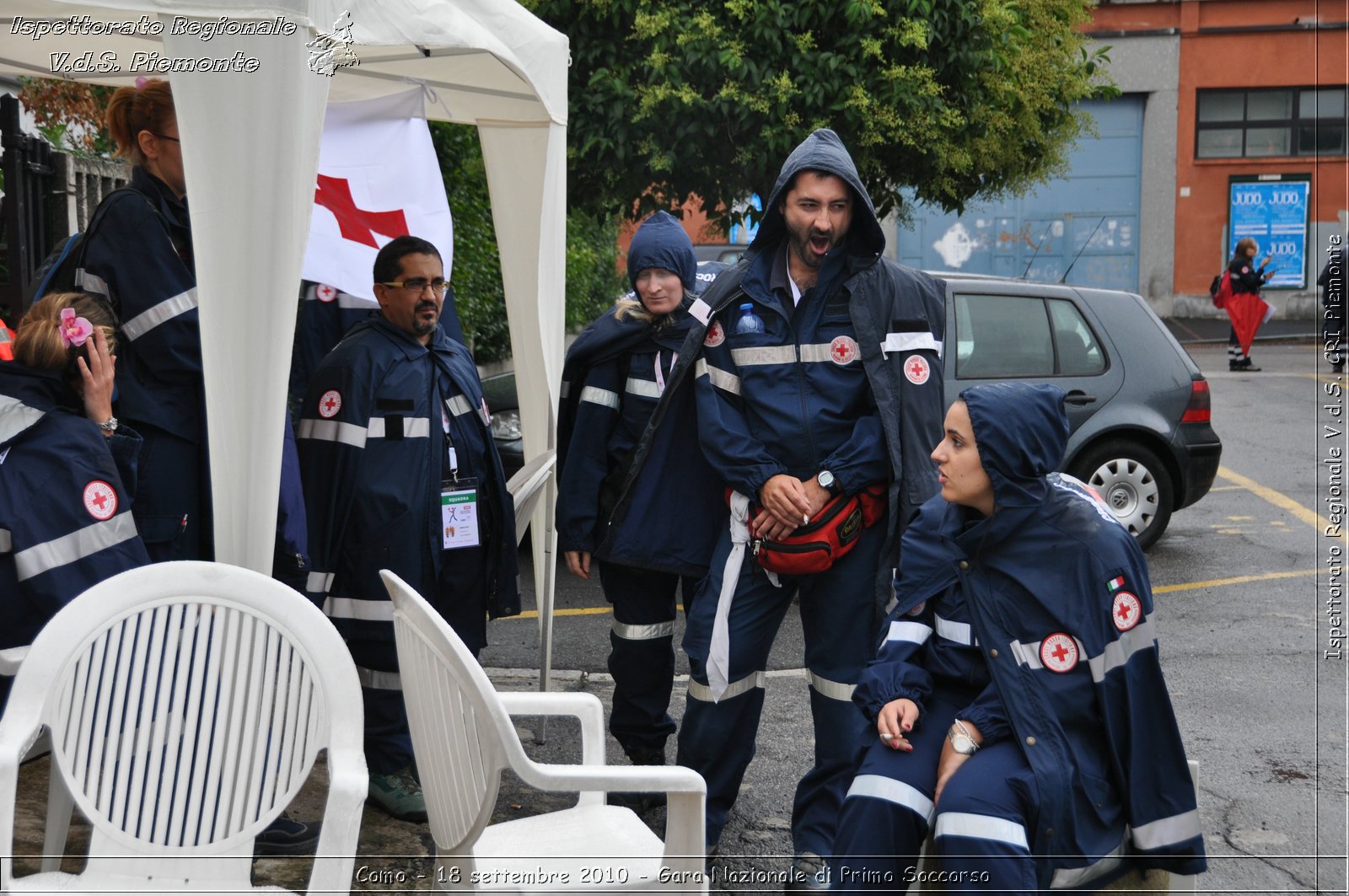 Como - 18 settembre 2010 - Gara Nazionale di Primo Soccorso -  Croce Rossa Italiana - Ispettorato Regionale Volontari del Soccorso Piemonte