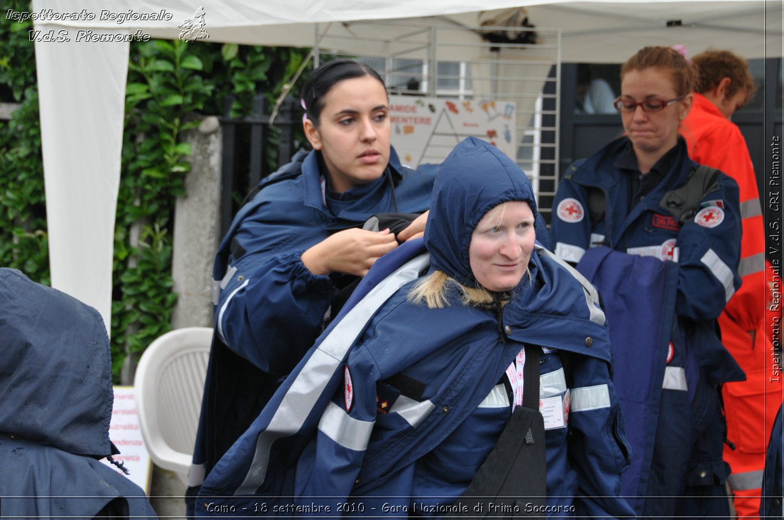 Como - 18 settembre 2010 - Gara Nazionale di Primo Soccorso -  Croce Rossa Italiana - Ispettorato Regionale Volontari del Soccorso Piemonte