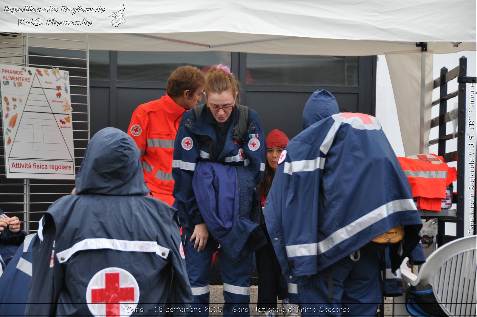 Como - 18 settembre 2010 - Gara Nazionale di Primo Soccorso -  Croce Rossa Italiana - Ispettorato Regionale Volontari del Soccorso Piemonte