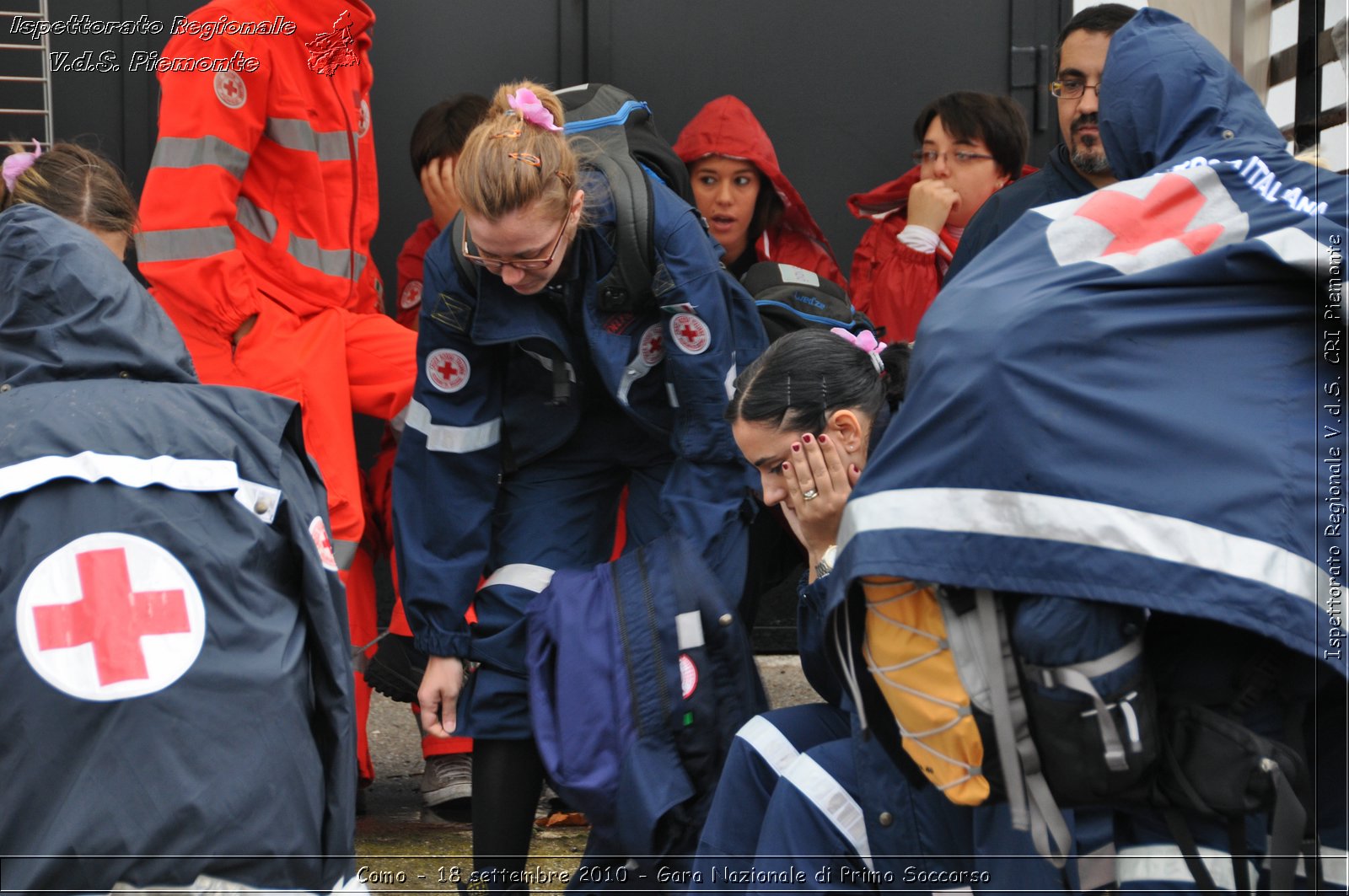 Como - 18 settembre 2010 - Gara Nazionale di Primo Soccorso -  Croce Rossa Italiana - Ispettorato Regionale Volontari del Soccorso Piemonte