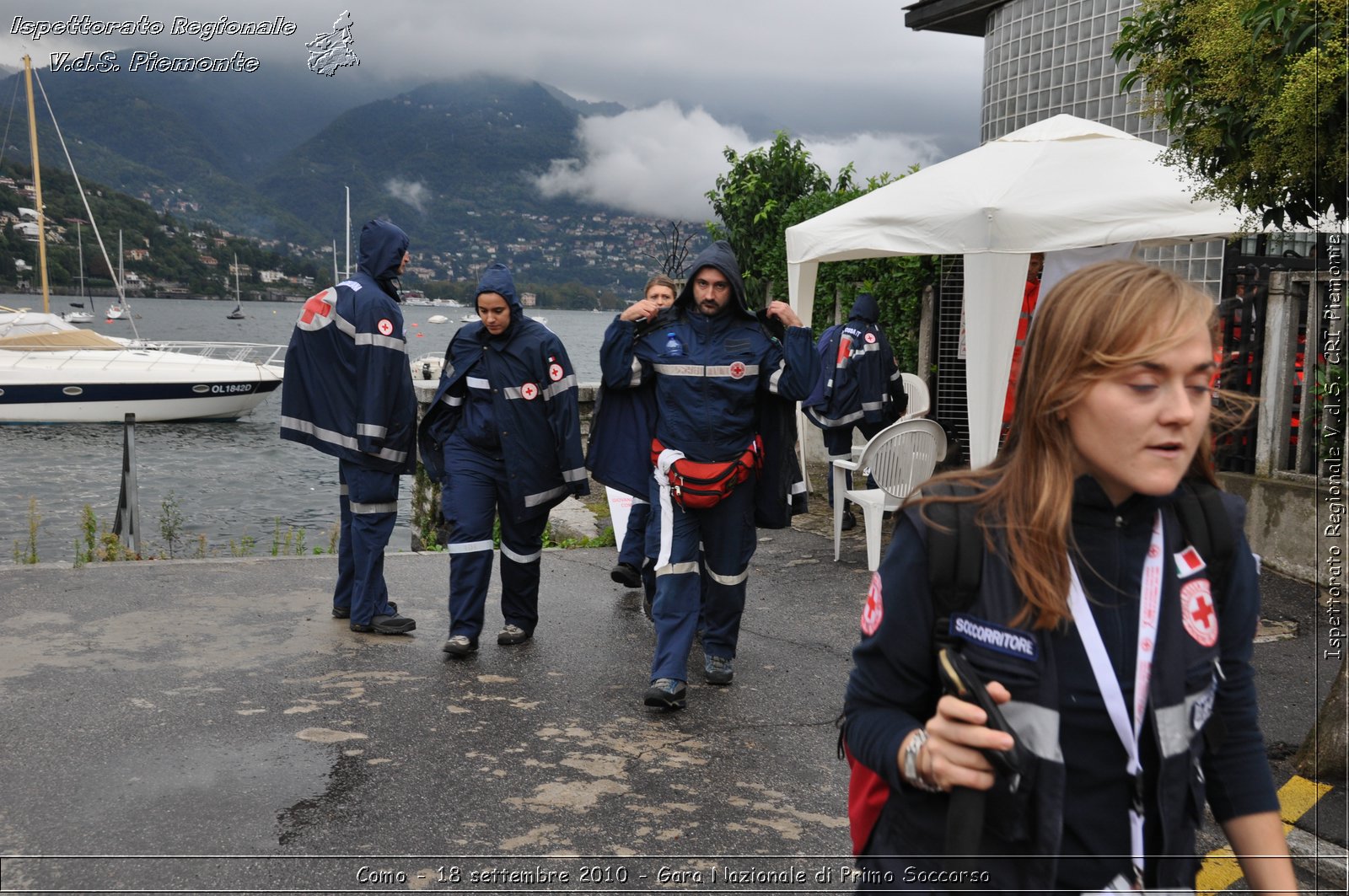 Como - 18 settembre 2010 - Gara Nazionale di Primo Soccorso -  Croce Rossa Italiana - Ispettorato Regionale Volontari del Soccorso Piemonte