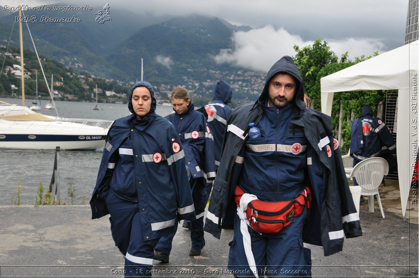 Como - 18 settembre 2010 - Gara Nazionale di Primo Soccorso -  Croce Rossa Italiana - Ispettorato Regionale Volontari del Soccorso Piemonte