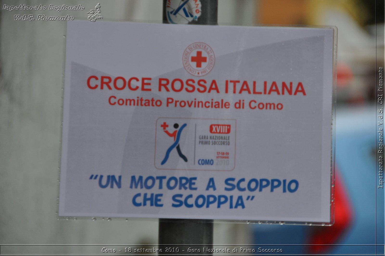 Como - 18 settembre 2010 - Gara Nazionale di Primo Soccorso -  Croce Rossa Italiana - Ispettorato Regionale Volontari del Soccorso Piemonte