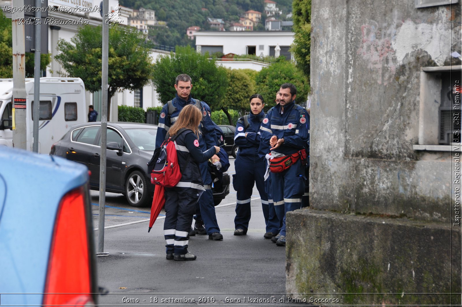 Como - 18 settembre 2010 - Gara Nazionale di Primo Soccorso -  Croce Rossa Italiana - Ispettorato Regionale Volontari del Soccorso Piemonte