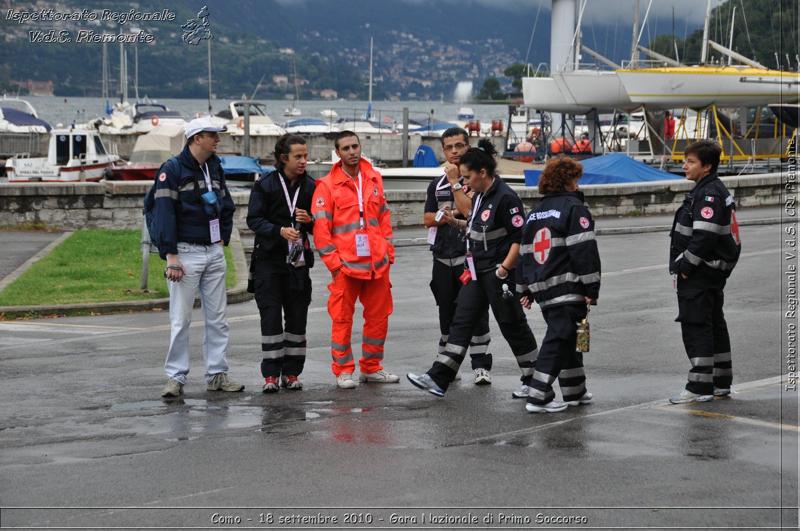 Como - 18 settembre 2010 - Gara Nazionale di Primo Soccorso -  Croce Rossa Italiana - Ispettorato Regionale Volontari del Soccorso Piemonte