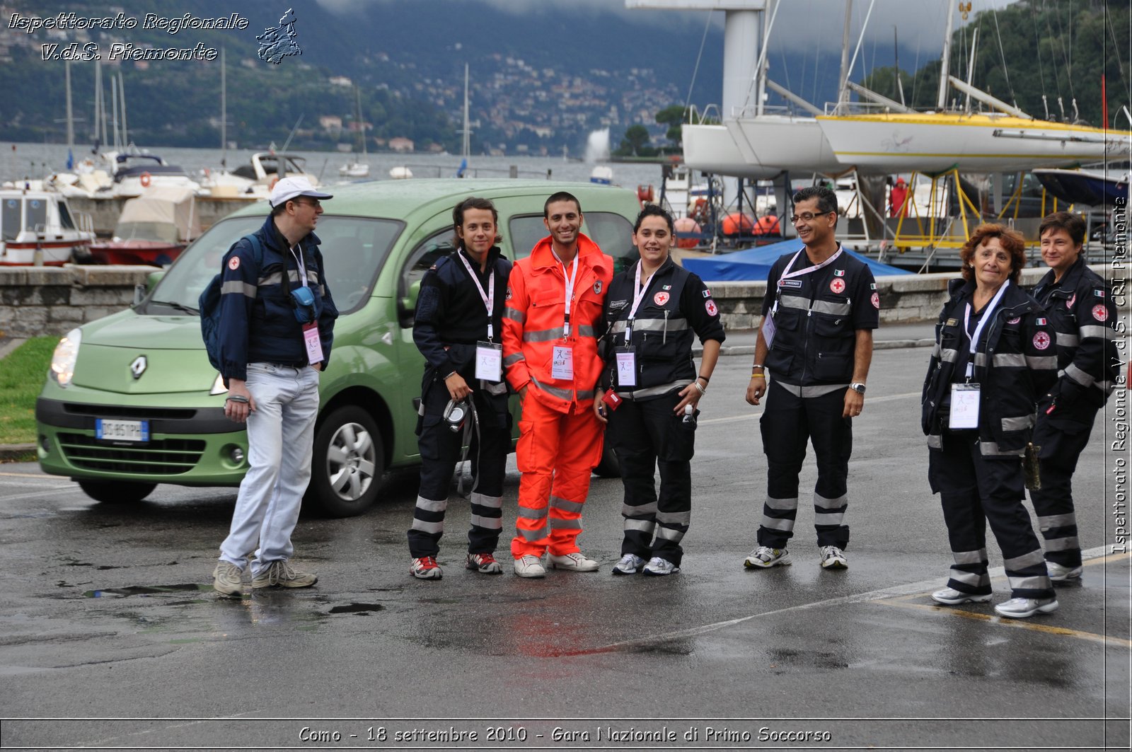 Como - 18 settembre 2010 - Gara Nazionale di Primo Soccorso -  Croce Rossa Italiana - Ispettorato Regionale Volontari del Soccorso Piemonte