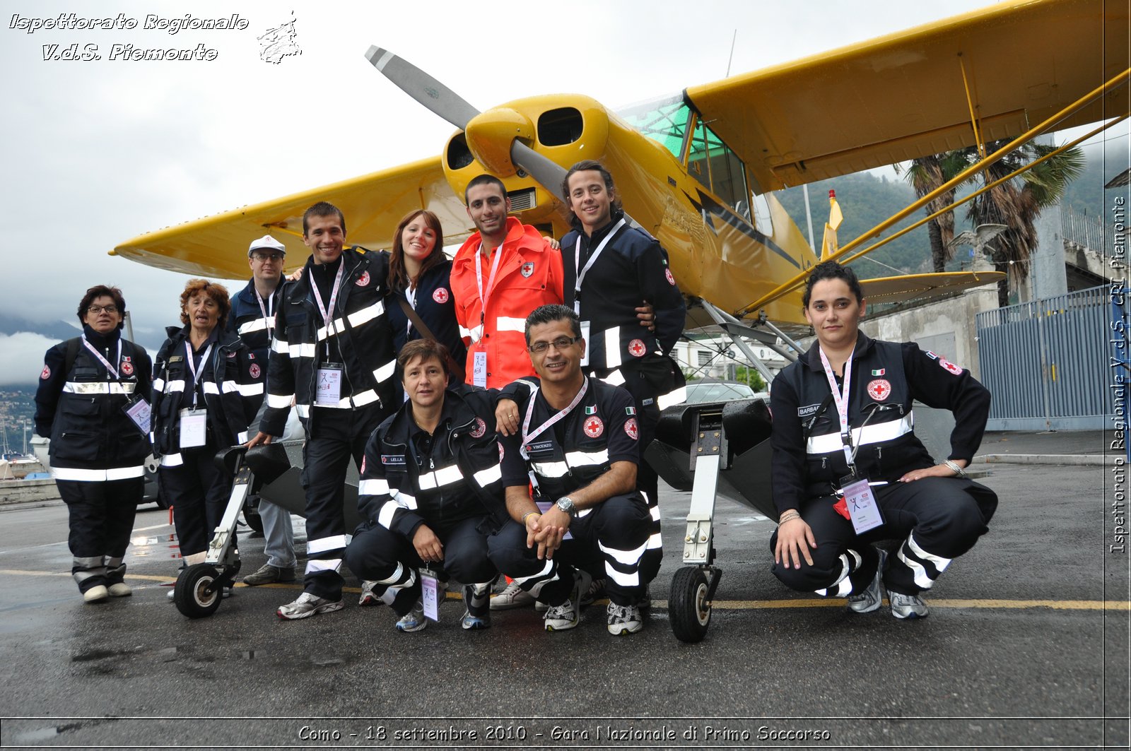 Como - 18 settembre 2010 - Gara Nazionale di Primo Soccorso -  Croce Rossa Italiana - Ispettorato Regionale Volontari del Soccorso Piemonte