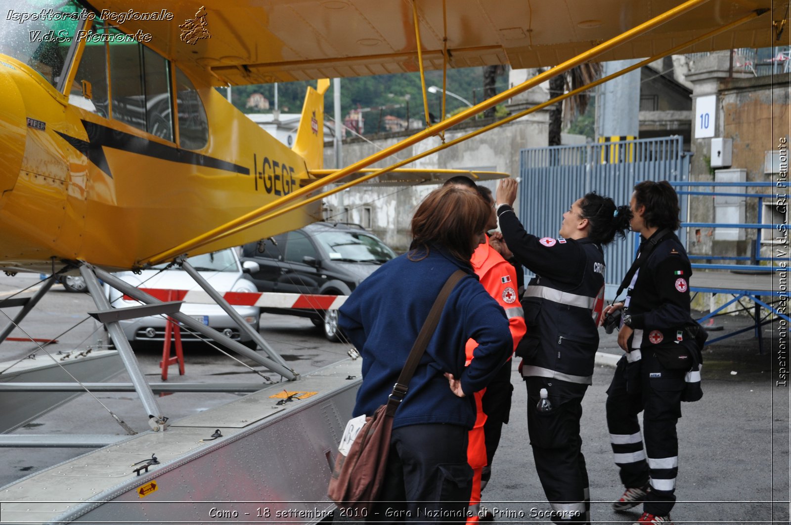 Como - 18 settembre 2010 - Gara Nazionale di Primo Soccorso -  Croce Rossa Italiana - Ispettorato Regionale Volontari del Soccorso Piemonte