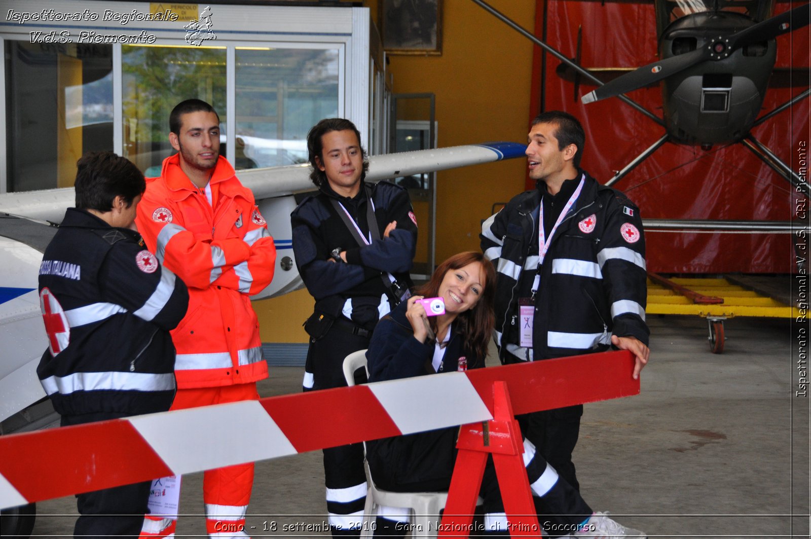 Como - 18 settembre 2010 - Gara Nazionale di Primo Soccorso -  Croce Rossa Italiana - Ispettorato Regionale Volontari del Soccorso Piemonte