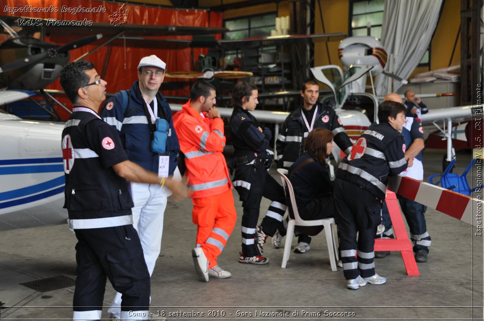 Como - 18 settembre 2010 - Gara Nazionale di Primo Soccorso -  Croce Rossa Italiana - Ispettorato Regionale Volontari del Soccorso Piemonte