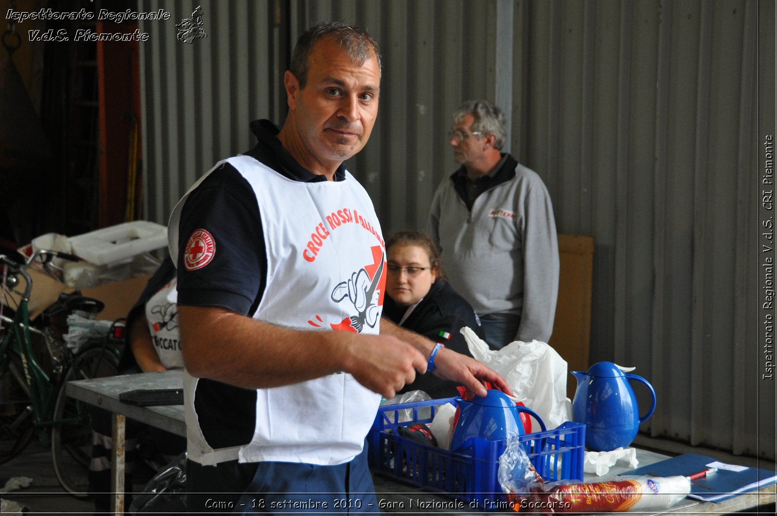 Como - 18 settembre 2010 - Gara Nazionale di Primo Soccorso -  Croce Rossa Italiana - Ispettorato Regionale Volontari del Soccorso Piemonte