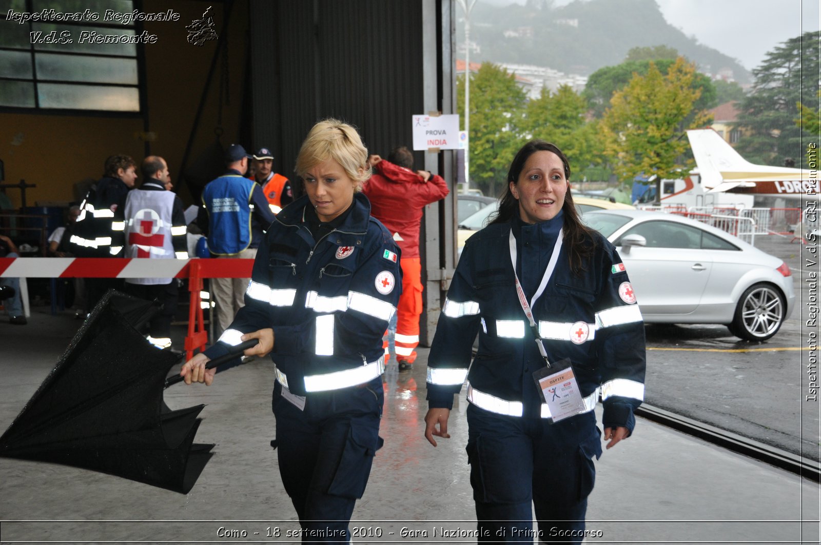 Como - 18 settembre 2010 - Gara Nazionale di Primo Soccorso -  Croce Rossa Italiana - Ispettorato Regionale Volontari del Soccorso Piemonte