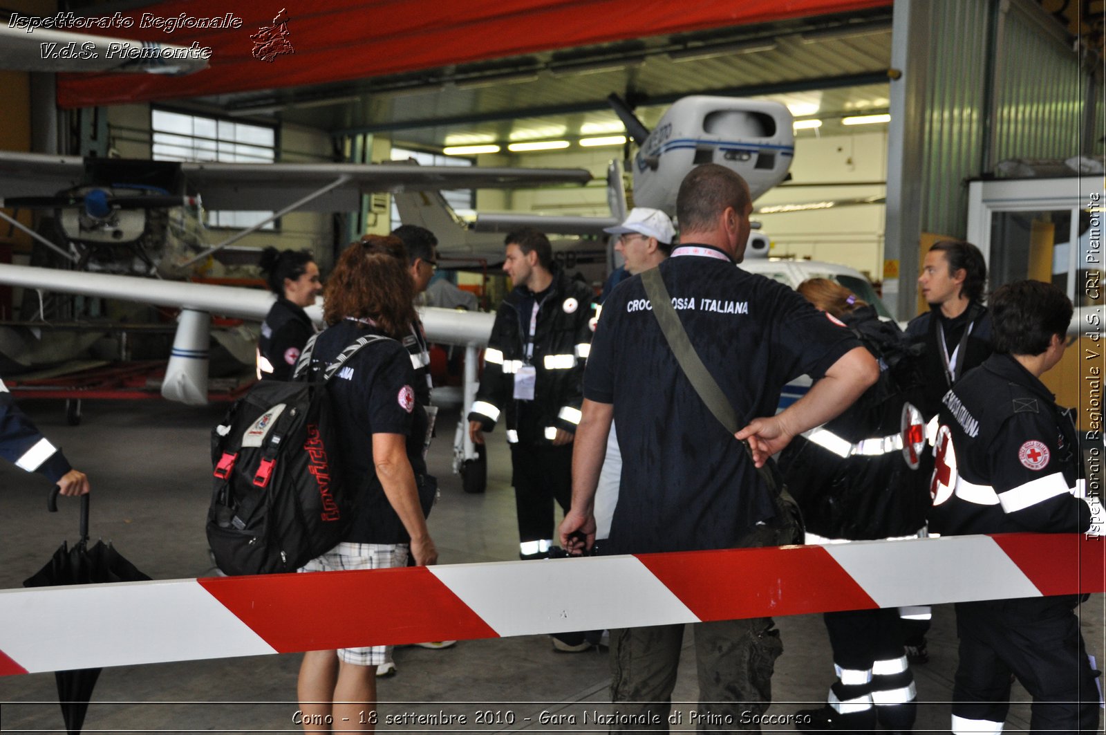 Como - 18 settembre 2010 - Gara Nazionale di Primo Soccorso -  Croce Rossa Italiana - Ispettorato Regionale Volontari del Soccorso Piemonte