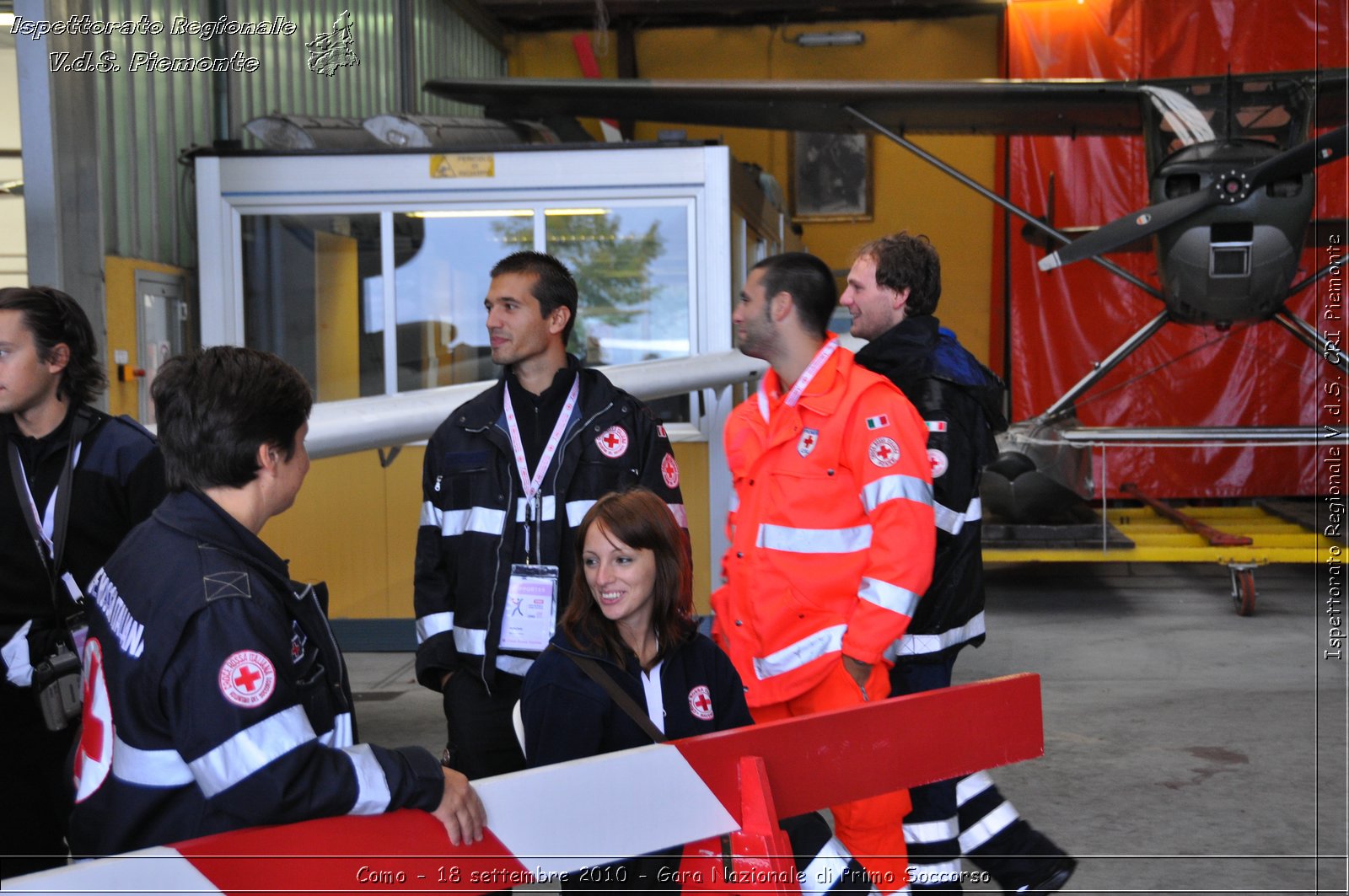 Como - 18 settembre 2010 - Gara Nazionale di Primo Soccorso -  Croce Rossa Italiana - Ispettorato Regionale Volontari del Soccorso Piemonte